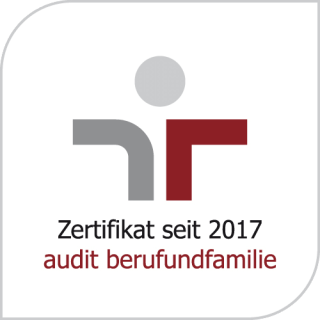 Zertifikat seit 2017: audit berufundfamilie