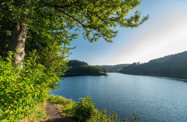Aggertalsperre Spazierweg