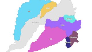 Aggerverband Gewässer - NAM Verbandsgebiet