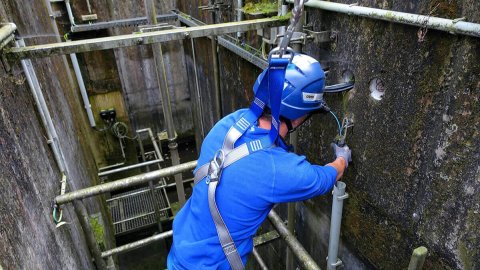 Aggerverband Abwasser - Sonderbauwerke gesichertes Arbeiten