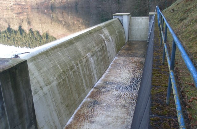 Überlauf Genkeltalsperre