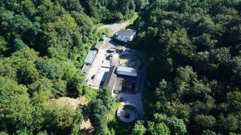 Aggerverband - Luftansicht Kläranlage Seelscheid