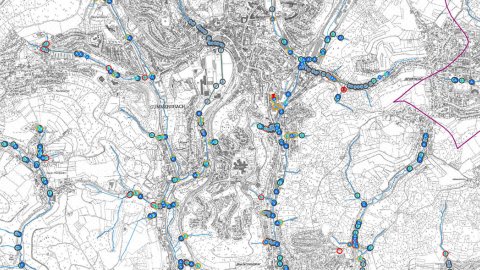 Aggerverband Gewässer - Verrohrungskataster GIS