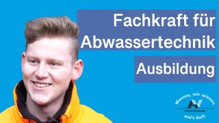 Vorschaubild für Video zur Ausbildung beim Aggerverband als Fachkraft für Abwassertechnik