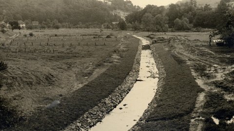 Aggerverband Gewässer - Gewässerausbau frueher
