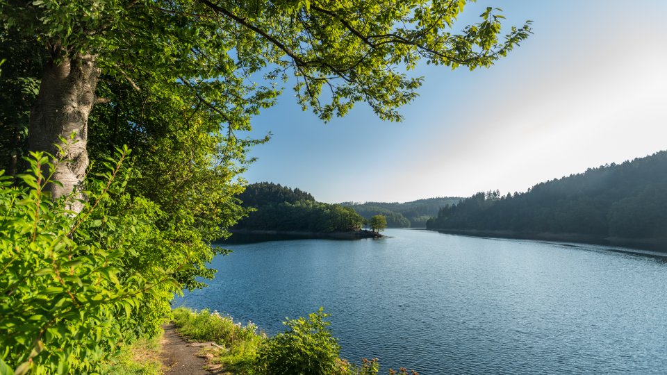 Aggertalsperre Spazierweg