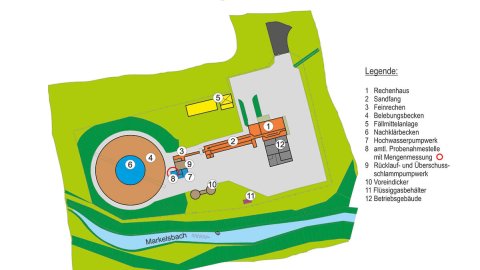 Aggerverband - Übersichtskarte Kläranlage Hillesheim