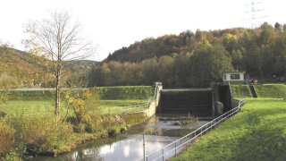 Stauweiher Osberghausen - Staustufe 02