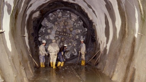Sülzüberleitung - Bohrtunnel
