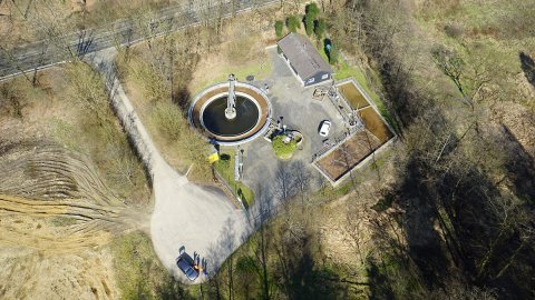 Aggerverband - Luftansicht Kläranlage Winterscheid